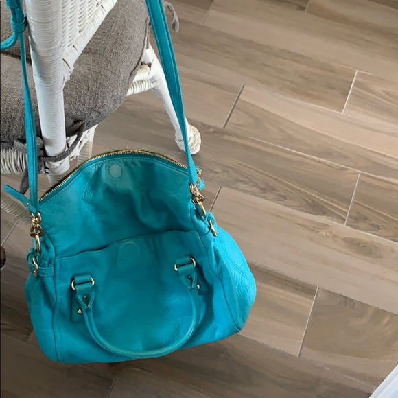 Soft blue leather Kate Spade - Picture 3 of 4